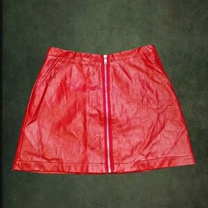 Red comme USA mini skirt